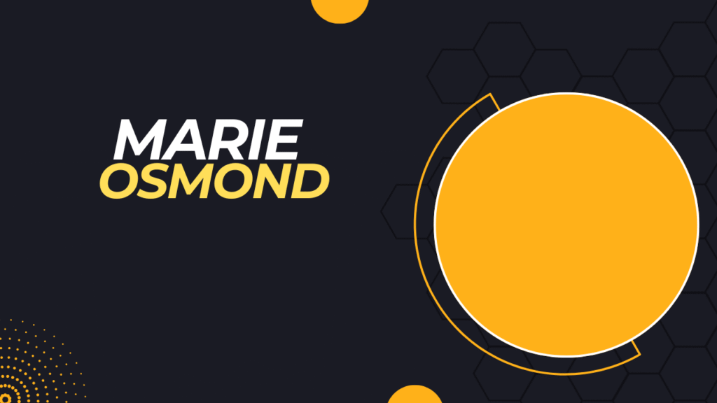 Marie Osmond: A Multifaceted Career and Inspirational Life