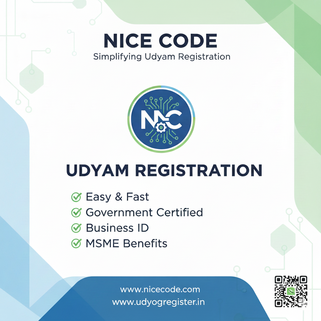 udyam nic code