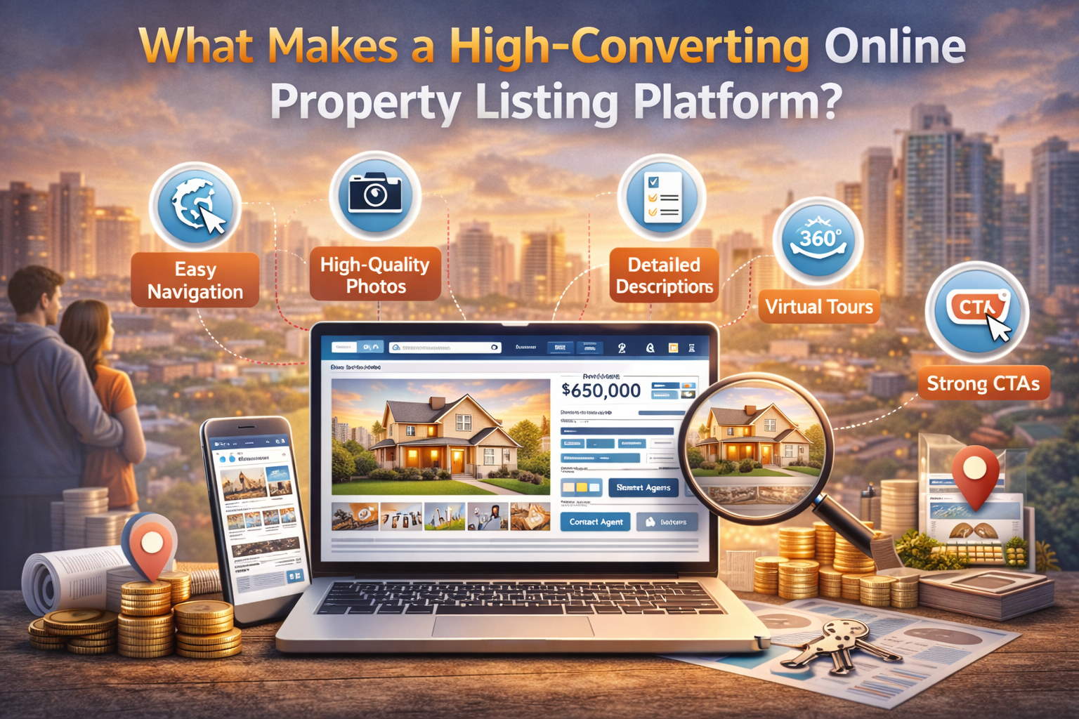 What Makes a High-Converting Online Property Listing Platform?